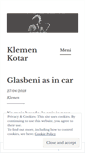 Mobile Screenshot of klemenkotar.com